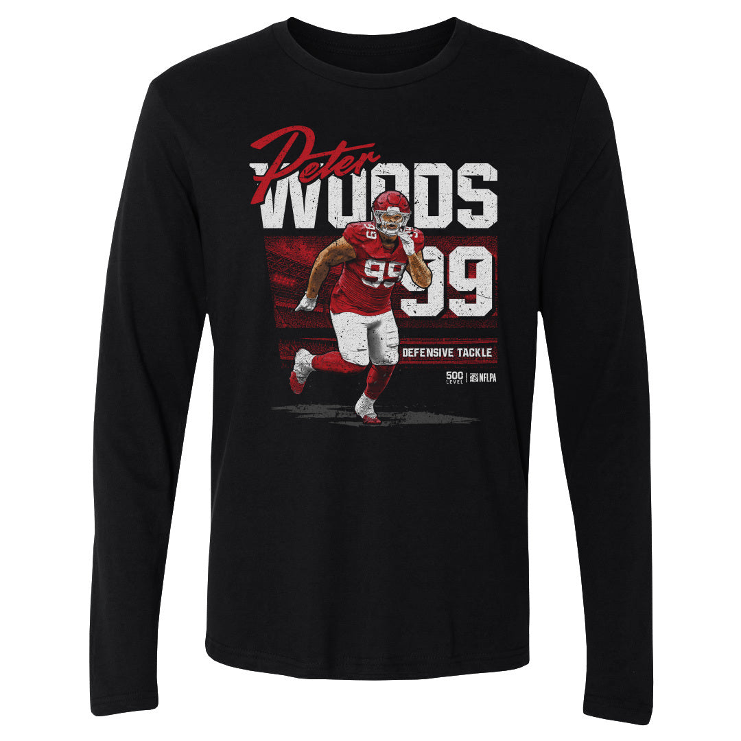Peter Woods Men's Long Sleeve T-Shirt | 500 LEVEL