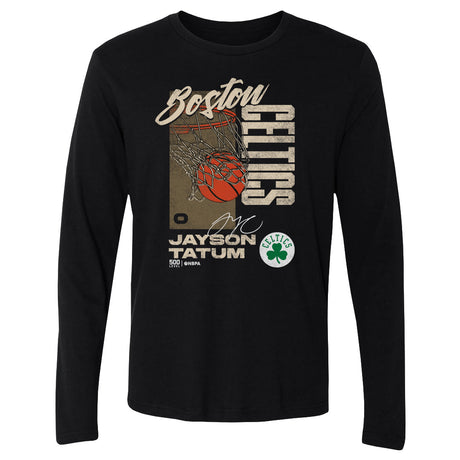 Jayson Tatum Men's Long Sleeve T-Shirt | 500 LEVEL