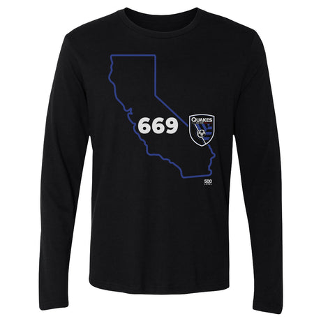 San Jose Earthquakes Men's Long Sleeve T-Shirt | 500 LEVEL