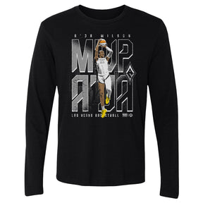 A'ja Wilson Men's Long Sleeve T-Shirt | 500 LEVEL