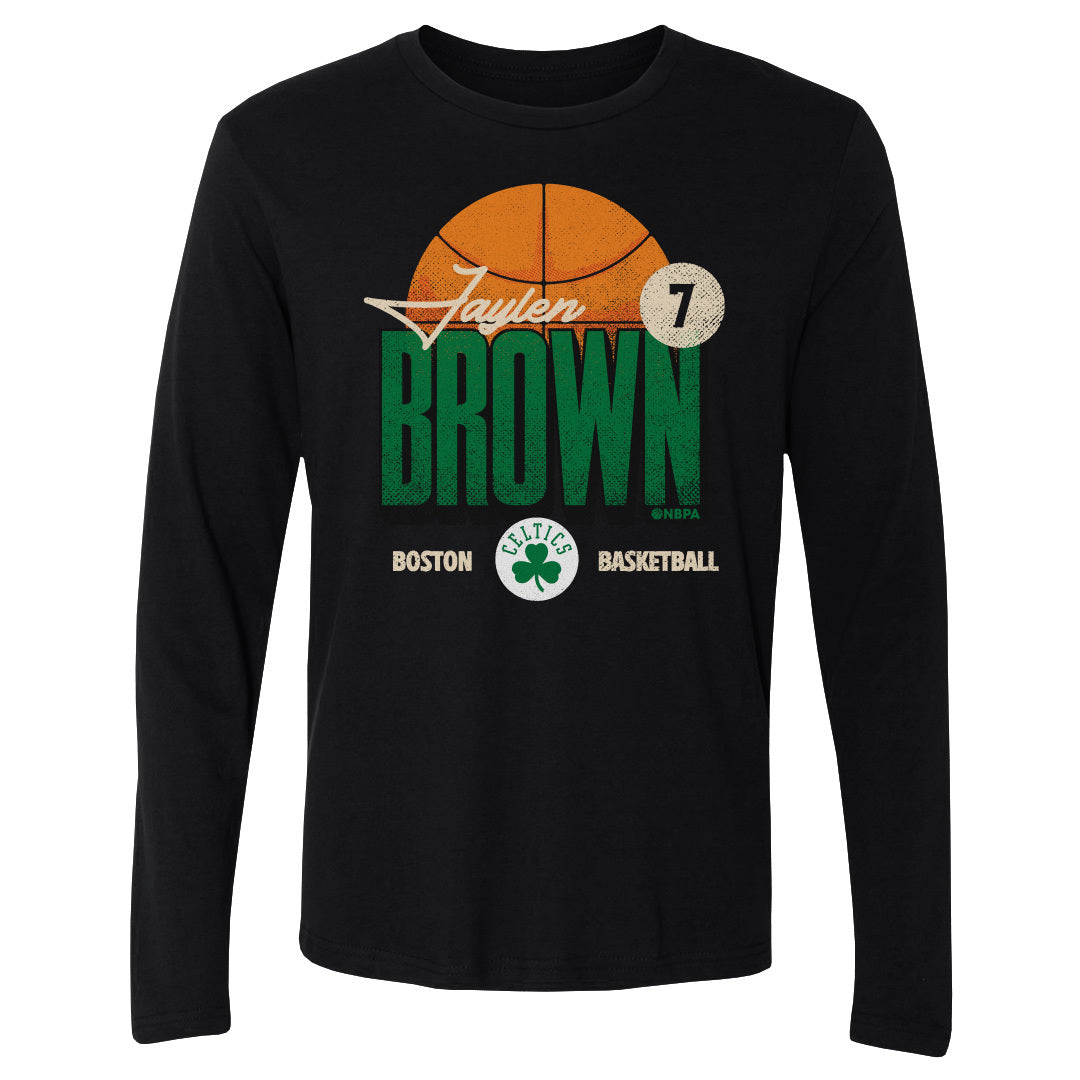 Jaylen Brown Men's Long Sleeve T-Shirt | 500 LEVEL