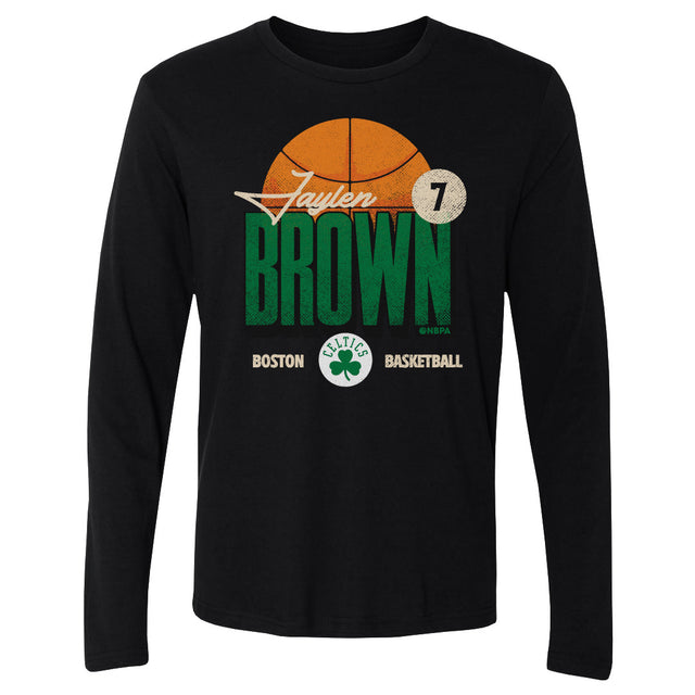 Jaylen Brown Men's Long Sleeve T-Shirt | 500 LEVEL
