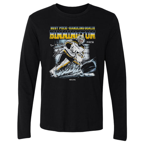 Jordan Binnington Men's Long Sleeve T-Shirt | 500 LEVEL