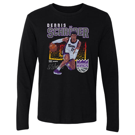 Dennis Schroder Men's Long Sleeve T-Shirt | 500 LEVEL