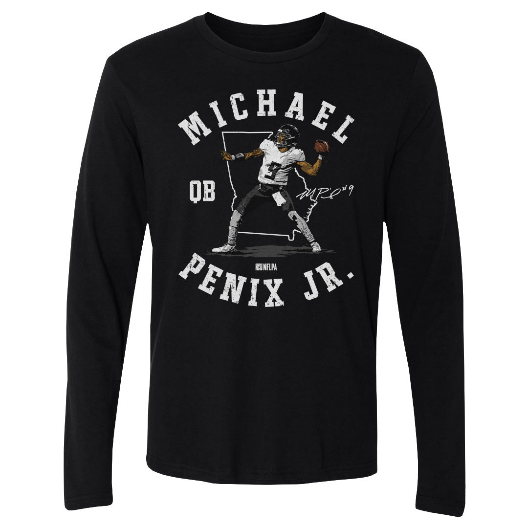 Michael Penix Jr. Men's Long Sleeve T-Shirt | 500 LEVEL