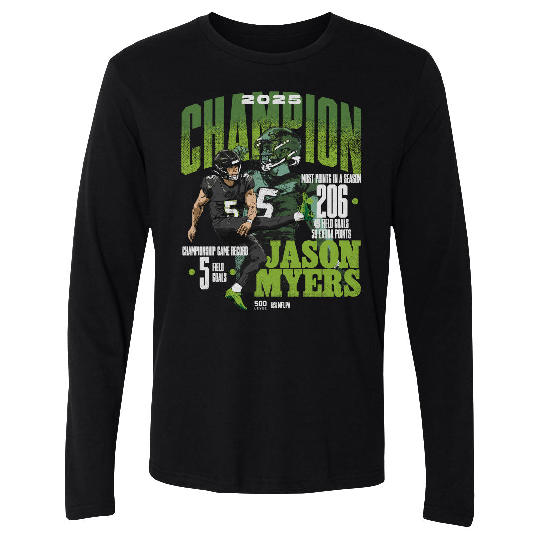 Jason Myers Men's Long Sleeve T-Shirt | 500 LEVEL