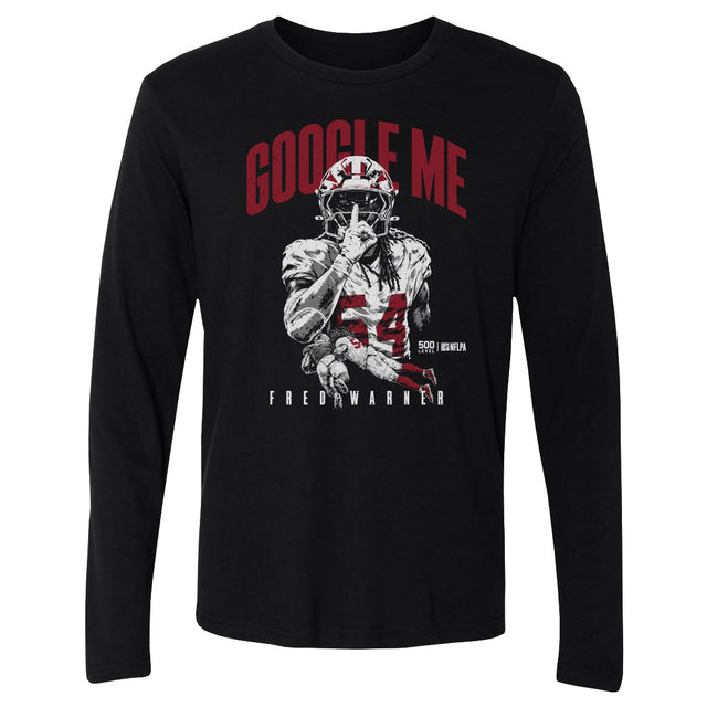 Fred Warner Men's Long Sleeve T-Shirt | 500 LEVEL