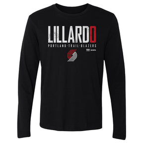 Damian Lillard Men's Long Sleeve T-Shirt | 500 LEVEL