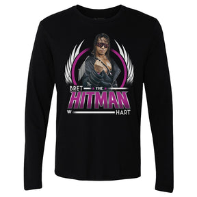 Bret Hart Men's Long Sleeve T-Shirt | 500 LEVEL