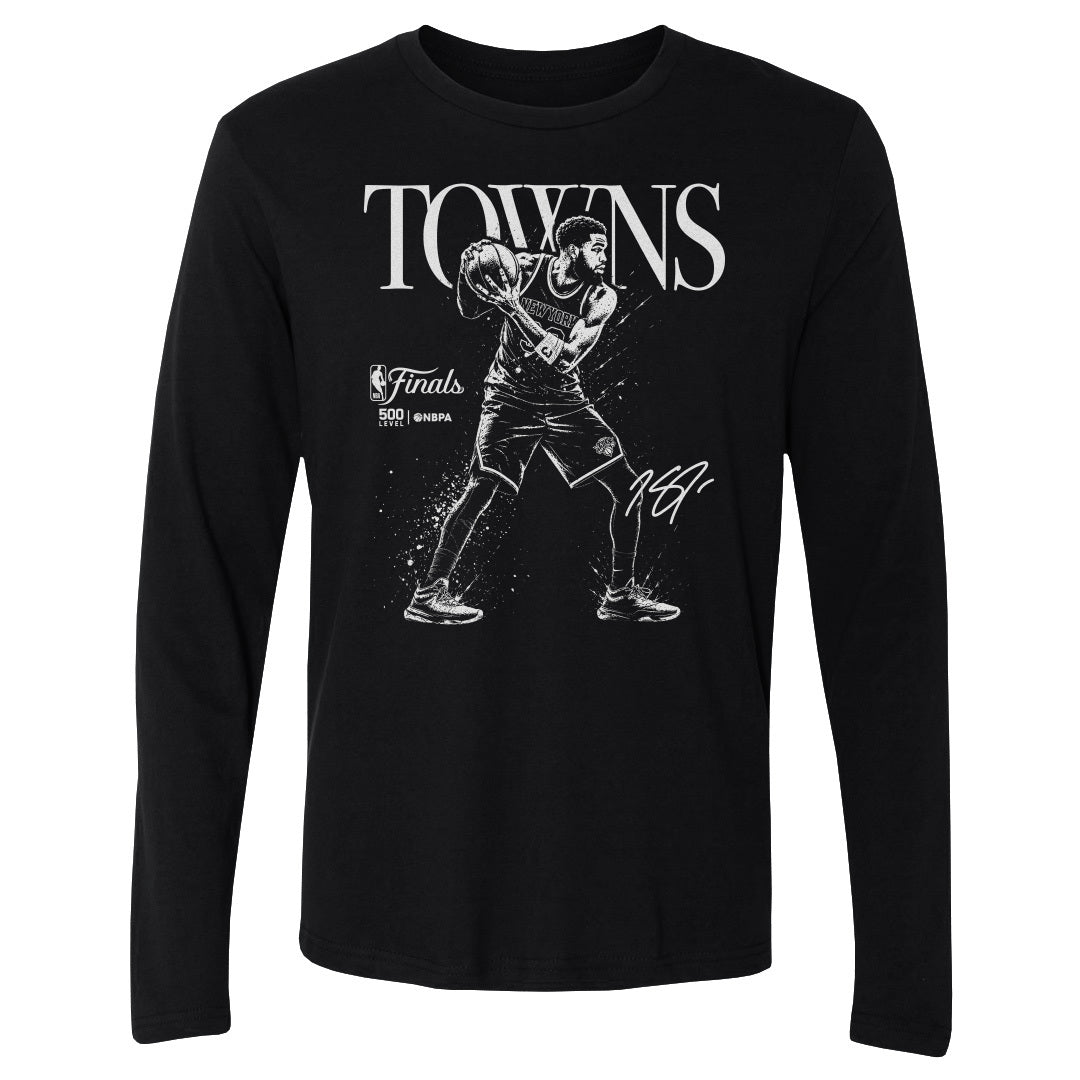 Karl-Anthony Towns Men's Long Sleeve T-Shirt | 500 LEVEL
