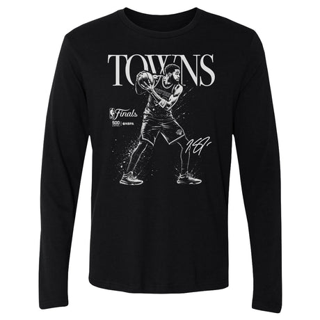 Karl-Anthony Towns Men's Long Sleeve T-Shirt | 500 LEVEL