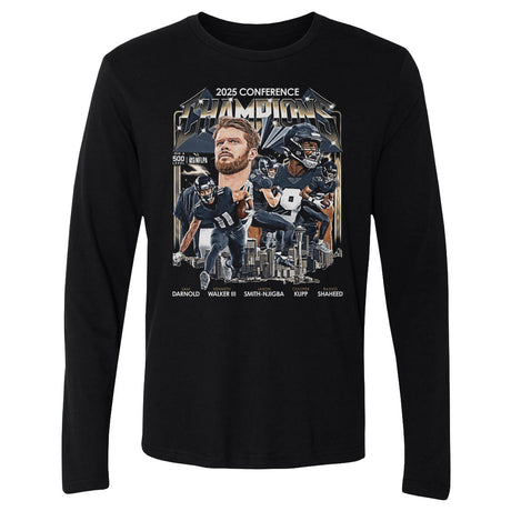 Seattle Football Men's Long Sleeve T-Shirt | 500 LEVEL