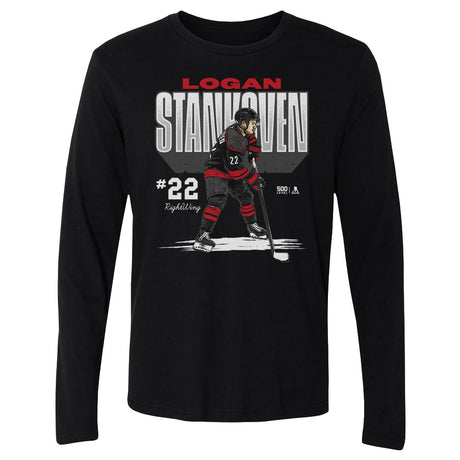 Logan Stankoven Men's Long Sleeve T-Shirt | 500 LEVEL