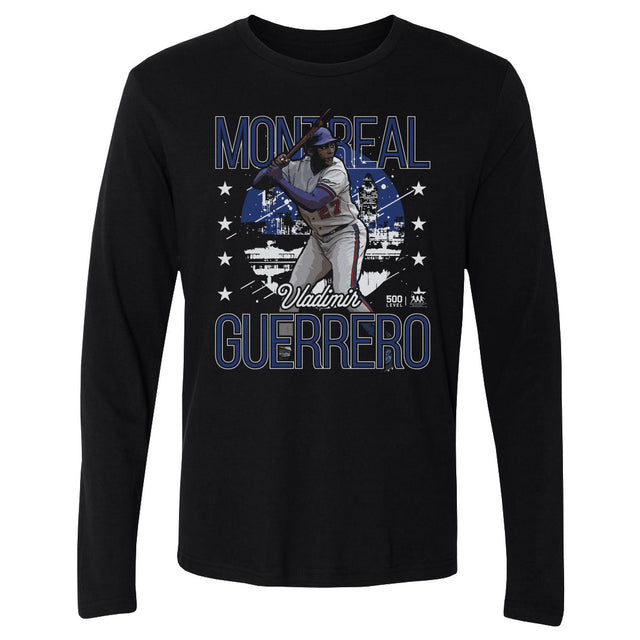 Vladimir Guerrero Men's Long Sleeve T-Shirt | 500 LEVEL