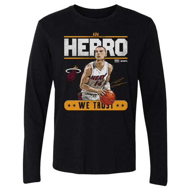 Tyler Herro Men's Long Sleeve T-Shirt | 500 LEVEL