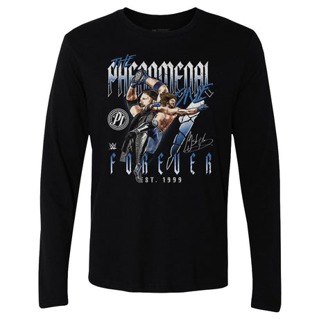 A.J. Styles Men's Long Sleeve T-Shirt | 500 LEVEL