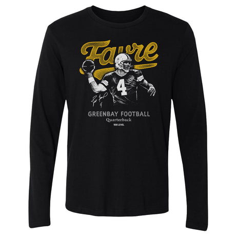 Brett Favre Men's Long Sleeve T-Shirt | 500 LEVEL