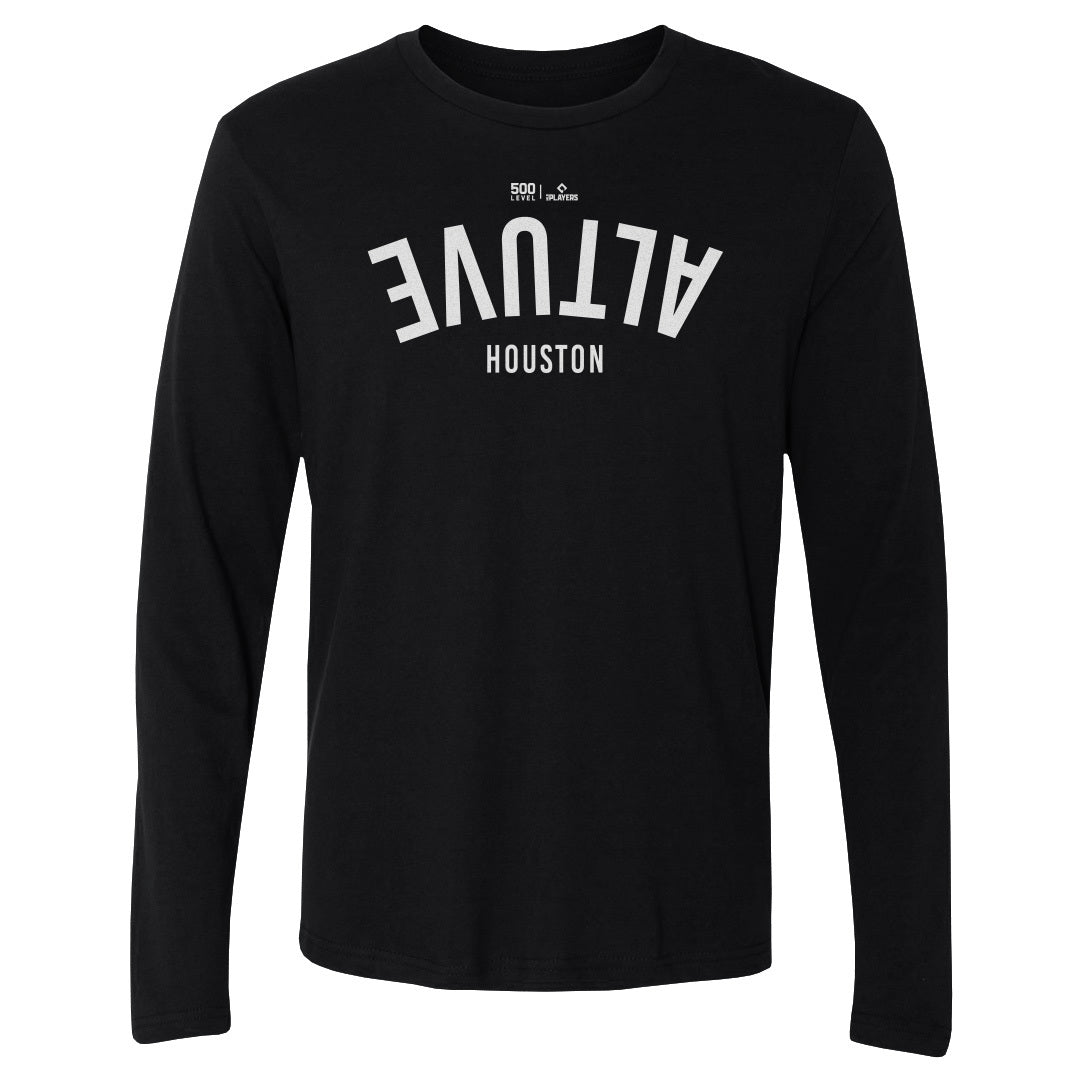 Jose Altuve Men's Long Sleeve T-Shirt | 500 LEVEL