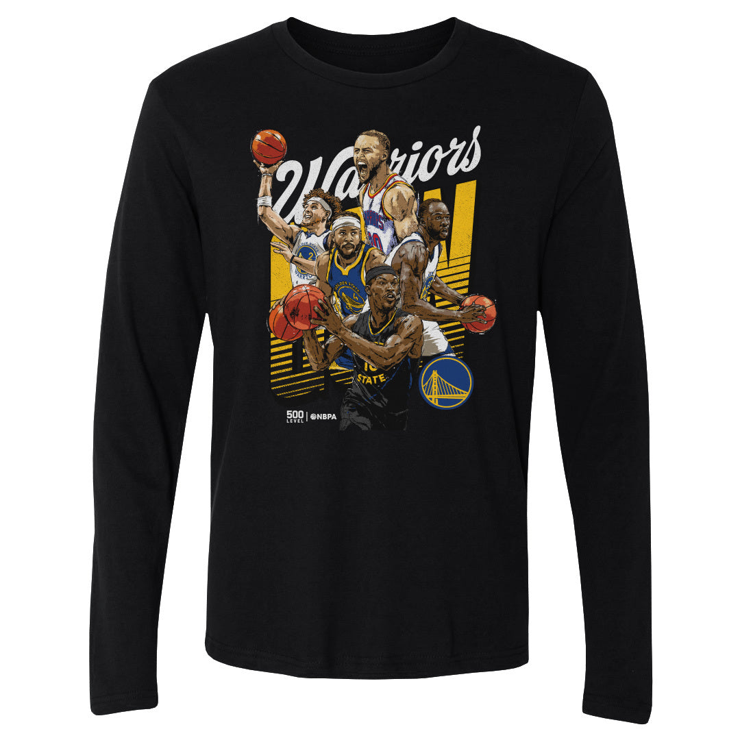 Golden State Warriors Men's Long Sleeve T-Shirt | 500 LEVEL