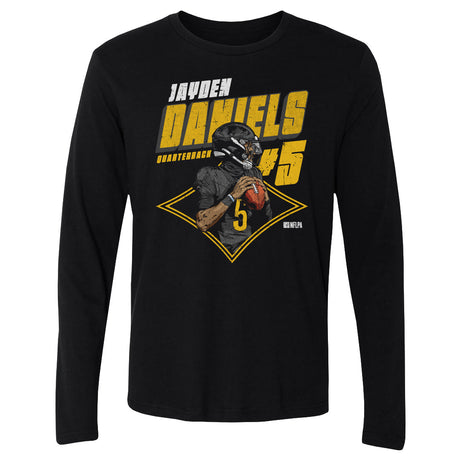 Jayden Daniels Men's Long Sleeve T-Shirt | 500 LEVEL