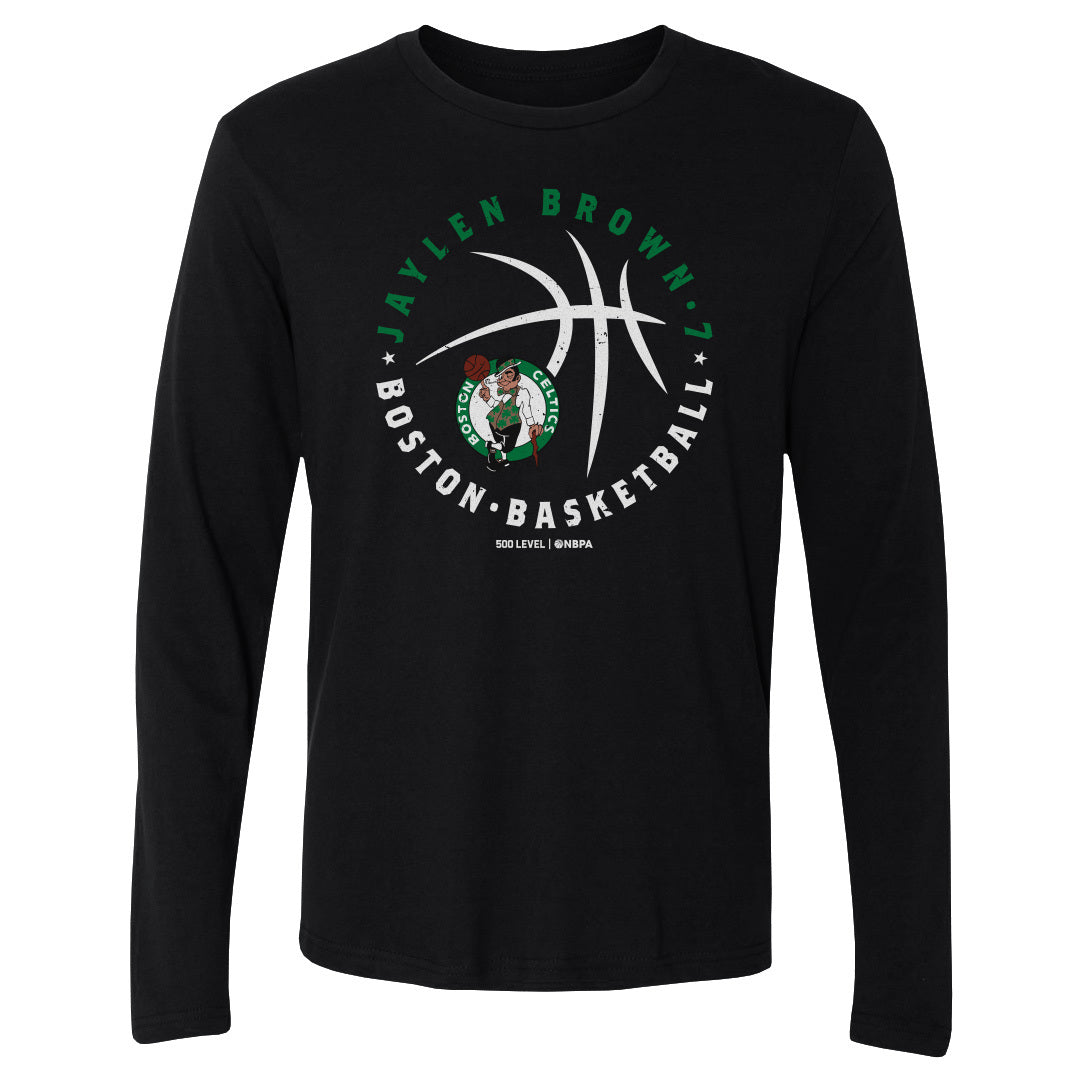 Jaylen Brown Men's Long Sleeve T-Shirt | 500 LEVEL
