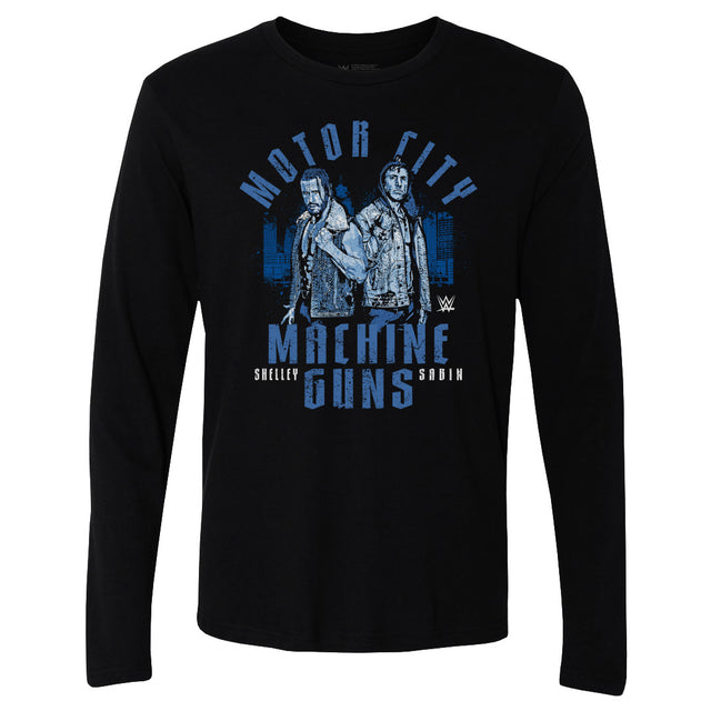 Motor City Machine Guns Men's Long Sleeve T-Shirt | 500 LEVEL