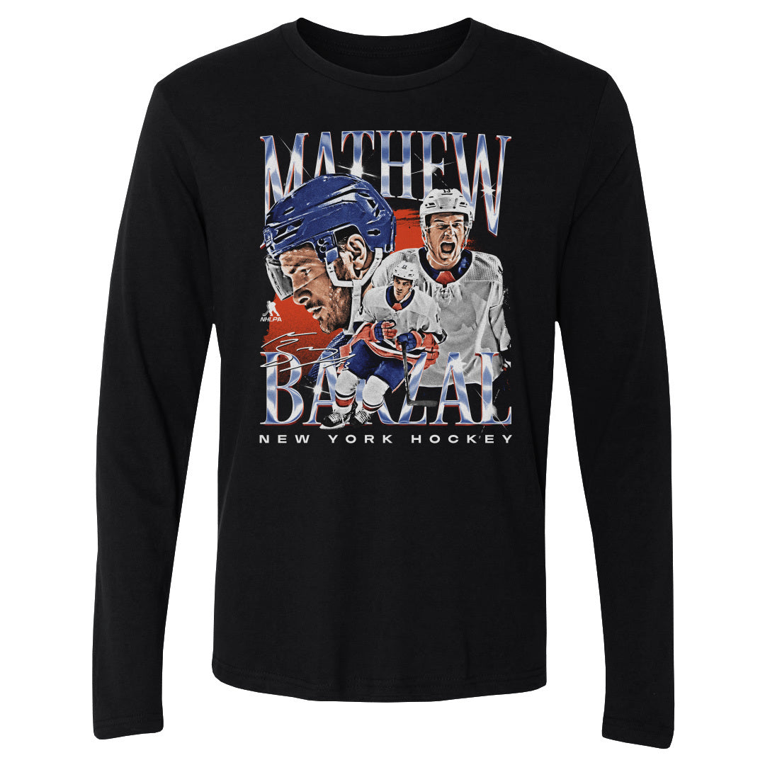 Mathew Barzal Men's Long Sleeve T-Shirt | 500 LEVEL