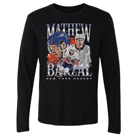 Mathew Barzal Men's Long Sleeve T-Shirt | 500 LEVEL