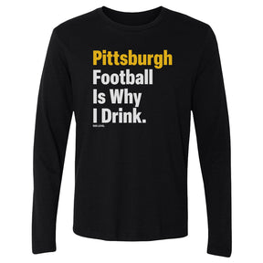 Pittsburgh Football Men's Long Sleeve T-Shirt | 500 LEVEL