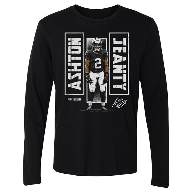 Ashton Jeanty Men's Long Sleeve T-Shirt | 500 LEVEL