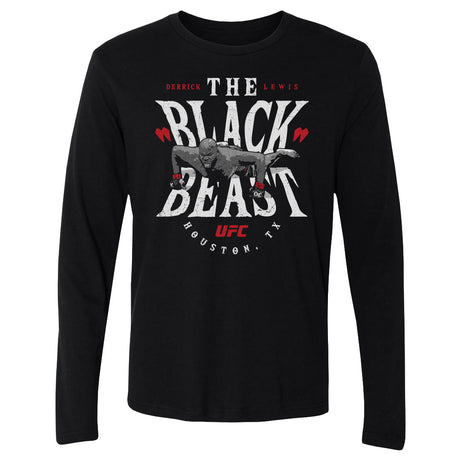 Derrick Lewis Men's Long Sleeve T-Shirt | 500 LEVEL