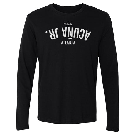 Ronald Acuna Jr. Men's Long Sleeve T-Shirt | 500 LEVEL