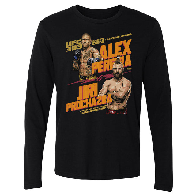 Alex Pereira Men's Long Sleeve T-Shirt | 500 LEVEL