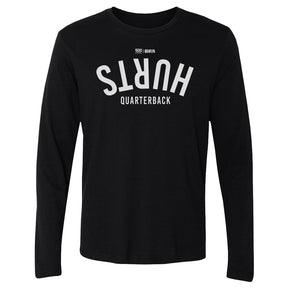 Jalen Hurts Men's Long Sleeve T-Shirt | 500 LEVEL