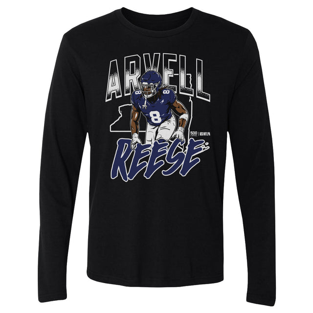 Arvell Reese Men's Long Sleeve T-Shirt | 500 LEVEL