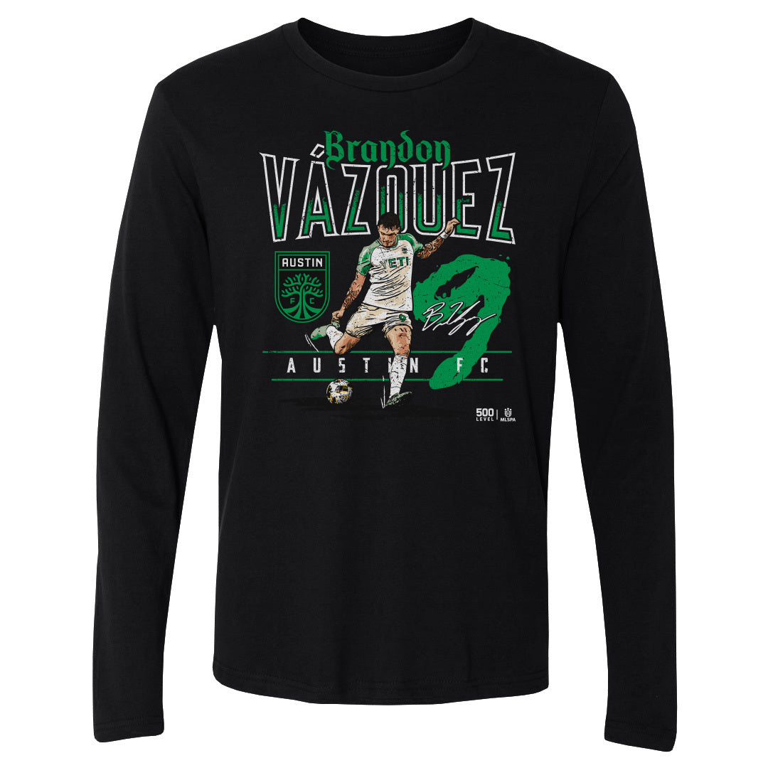Brandon Vazquez Men's Long Sleeve T-Shirt | 500 LEVEL