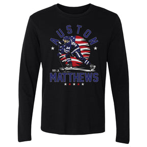 Auston Matthews Men's Long Sleeve T-Shirt | 500 LEVEL