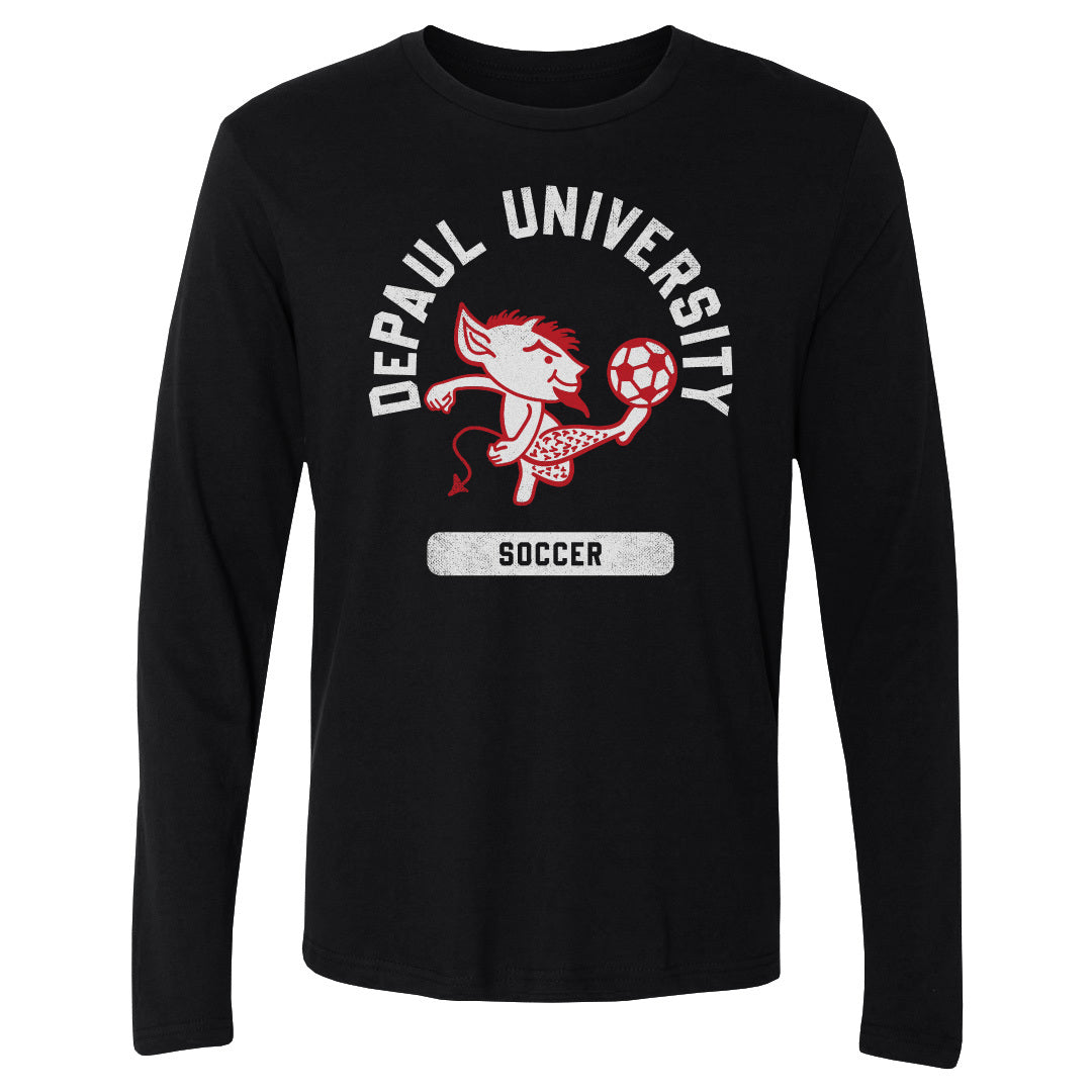 DePaul Blue Demons Men's Long Sleeve T-Shirt | 500 LEVEL
