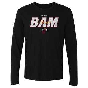 Bam Adebayo Men's Long Sleeve T-Shirt | 500 LEVEL
