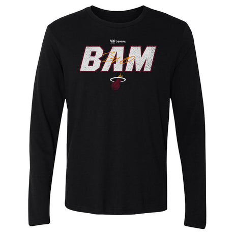 Bam Adebayo Men's Long Sleeve T-Shirt | 500 LEVEL
