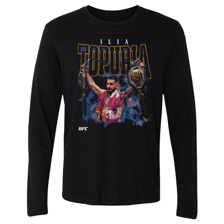Ilia Topuria Men's Long Sleeve T-Shirt | 500 LEVEL