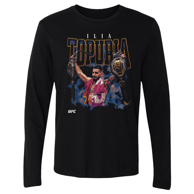 Ilia Topuria Men's Long Sleeve T-Shirt | 500 LEVEL