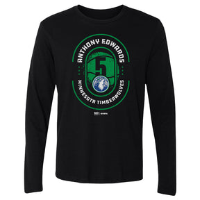 Anthony Edwards Men's Long Sleeve T-Shirt | 500 LEVEL