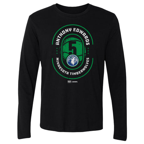 Anthony Edwards Men's Long Sleeve T-Shirt | 500 LEVEL