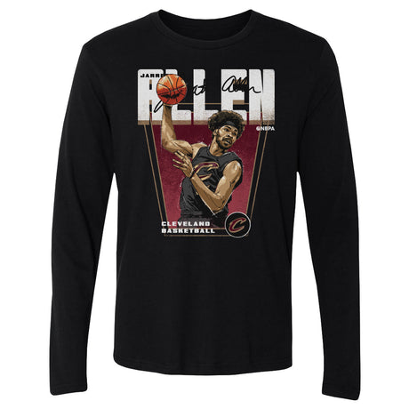 Jarrett Allen Men's Long Sleeve T-Shirt | 500 LEVEL