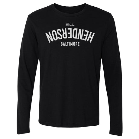 Gunnar Henderson Men's Long Sleeve T-Shirt | 500 LEVEL