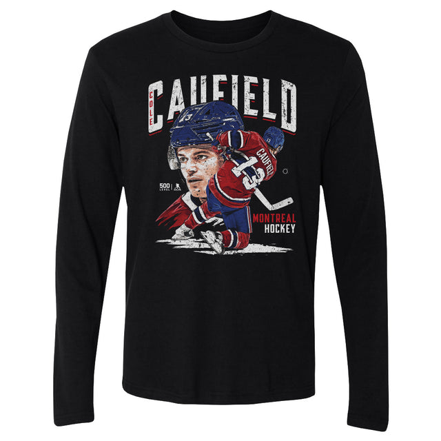 Cole Caufield Men's Long Sleeve T-Shirt | 500 LEVEL