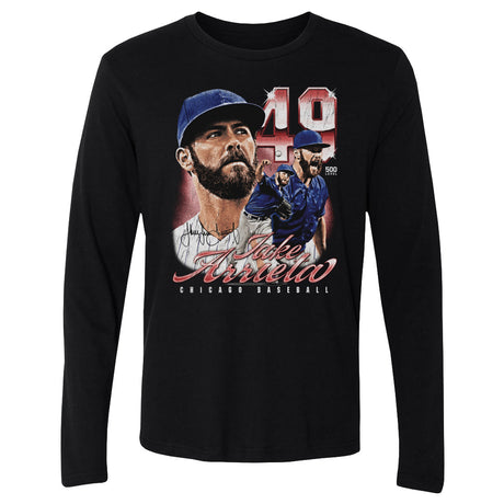 Jake Arrieta Men's Long Sleeve T-Shirt | 500 LEVEL