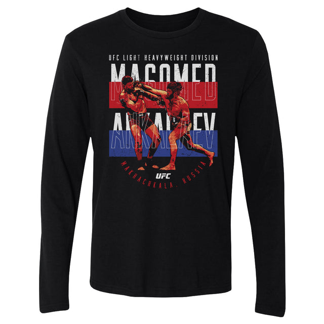 Magomed Ankalaev Men's Long Sleeve T-Shirt | 500 LEVEL