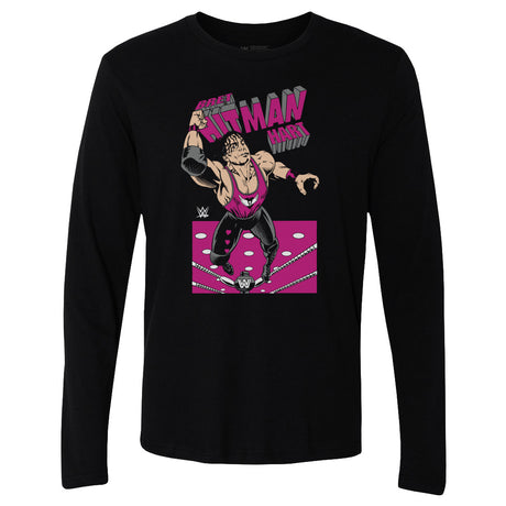 Bret Hart Men's Long Sleeve T-Shirt | 500 LEVEL